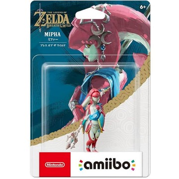 NS2｜NS 周邊 Nintendo 任天堂 AMIIBO NS2 NFC 人偶玩具：曠野之息 米法 (薩爾達傳說)四英傑 荒野之息