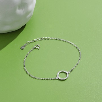 925純銀手鏈ins小眾設計輕奢精致手飾生日禮物手鐲情人節送女友