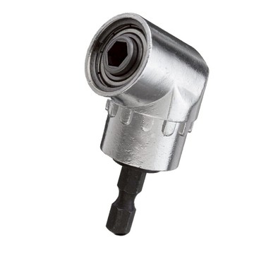 【創藝】105度電鑽拐角器（短款）(台灣快速出貨)電鑽 6.35mm 帶磁性 拐角器 拐彎螺絲批 拐彎批頭 帶磁性 電鑽