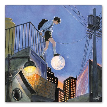 明信片 / 漫步月球 / NOMA nomadic Illustration 文具小物