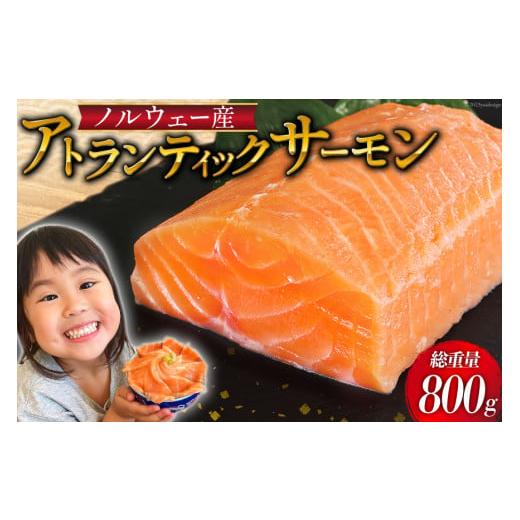 ふるさと納税 宮城県 気仙沼市 ノルウェー産 アトランティックサーモン 総重量800g(正味重量680g) [カネダイ 宮城県 気仙沼市 20562809] 魚 魚介類 サーモン …