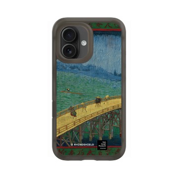iPhone 16 AirX 本質黑 - Van Gogh Museum - 雨中橋：仿歌川廣重