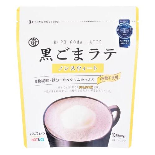 九鬼産業 九鬼黒ごまラテノンスウィート 100g *6袋