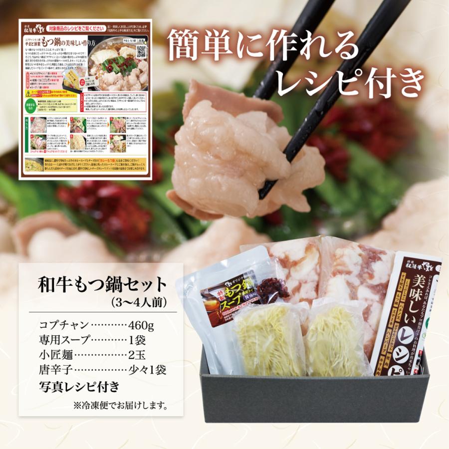 ギフト プレゼント もつ鍋 セットL 3〜4人前 お取り寄せ グルメ 贈り物 送料無料