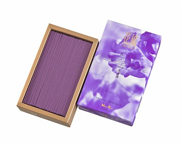 【日本香堂Nippon Kodo】日本製線香–花風 花菖蒲(大) 約180g 臥香 薰香 線香 沈香 檀香 香氛 芳香 擴香