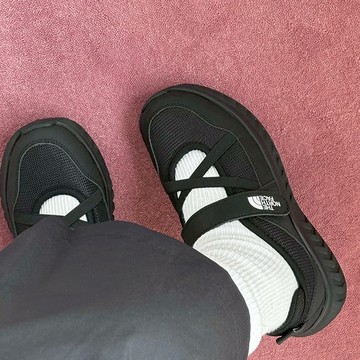 THE NORTH FACE MARTIS 全黑 瑪莉珍 北臉 厚底 百搭 女鞋 NS82R55J