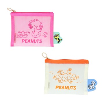 史努比 snoopy 網眼 迷你多用途收納包-日本直送，新品預購｜小鶴日貨