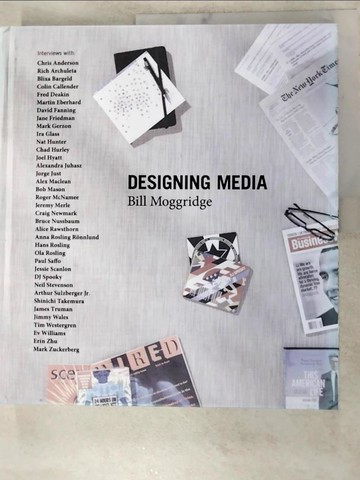 【書寶二手書T5／設計_JMB】Designing Media_Moggridge, Bill