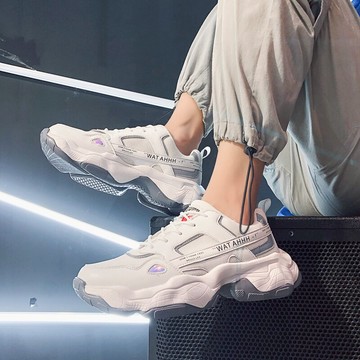 鞋子男潮鞋新款秋季男鞋冬季透氣潮流百搭老爹板鞋運動休閑鞋