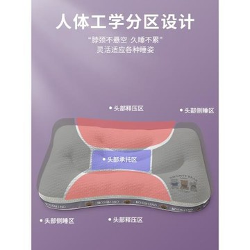 枕頭一對裝親子枕芯單只護頸椎助睡眠兒童3歲以上學生家用整頭芯2