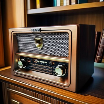 音響 留聲機 出歐美臺式復古懷舊收音機調頻中波短波藍牙音箱插卡音響