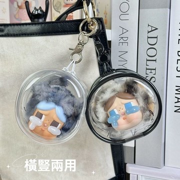 【台灣出貨】趴趴娃包 哭娃娃包 crybaby豹豹猫猫搪膠保護套 飛天小女警趴趴娃包 遛娃包 外出收納痛包 娃包