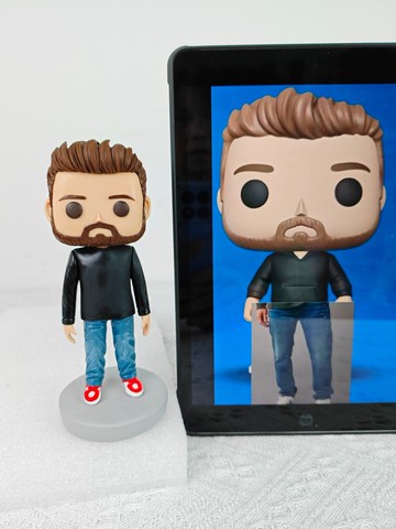 【客製化3D人像公仔】訂製手工Funko Pop男生朋友老公生日禮物