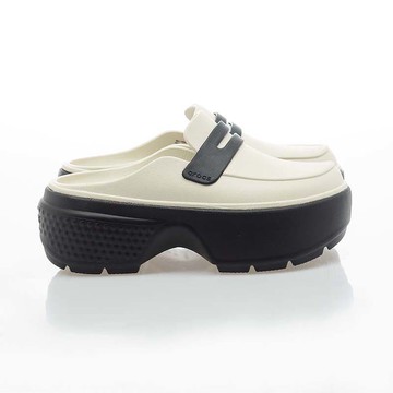 CROCS 女鞋 Stomp Loafer 雪屋涼拖鞋 樂福鞋 厚底鞋 懶人鞋 209937-1HR