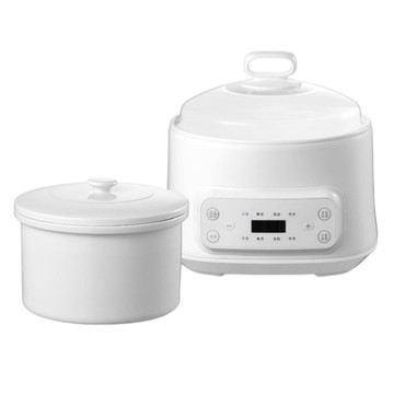 燉鍋 110V電燉鍋 全自動電燉鍋 智能陶瓷電燉鍋 煲湯電砂鍋 隔水電燉盅 燕窩鍋 電燉盅 免看管燉鍋 3L大瓷膽
