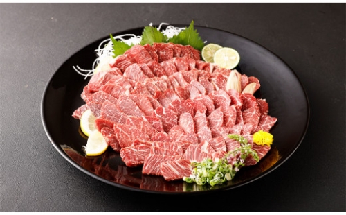 熊本 馬刺し 上霜降り (トロ) 500g 馬肉 霜降り 新鮮 産地直送