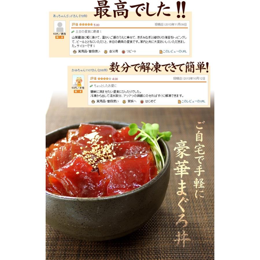 天然マグロづけ5人前 550g