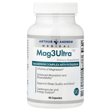 Arthur Andrew Medical, Mag3Ultra™，90 粒膠囊