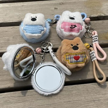 【小悅居】時尚摺疊輕奢小鏡學生便攜潮搭隱形小鏡子學生版生日禮物送女生網紅同款、熱門單品 人氣好物