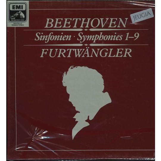 LPレコード　フルトヴェングラー「ベートヴェン交響曲集」独盤　未使用