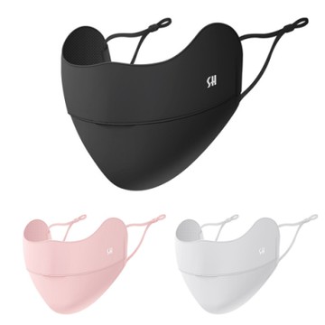 隱形開口貼心設計 GOLOV.EJOY 涼感透氣口罩 夏日防曬好幫手□騎車 騎自行車 運動 防塵 立體剪裁 冰絲材質 親膚有質感 夏天防曬口罩□超值2入組!!