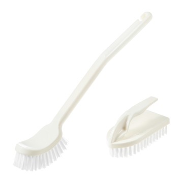 comet Home 浴室馬桶刷 + 地板刷  White  1組