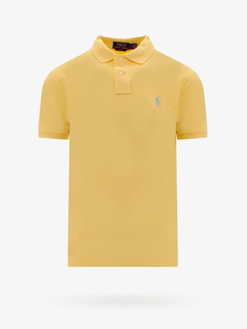 Cotton polo shirt with embroidered logo - POLO RALPH LAUREN - gender_Man