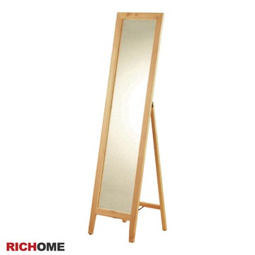 RICHOME MIRO松木立鏡-原木色 立鏡 全身鏡 化妝鏡 MR127-1