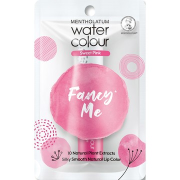 【曼秀雷敦】Water Colour 水彩潤唇膏 甜戀粉 3g