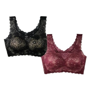 SOFT LIGHT~魅力潘朵拉花樣蕾絲零著感內衣(1件入) 款式可選