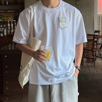 正韓SUPIMA棉剪裁設計短袖上衣 8色 YUPPIE 預購商品 0609