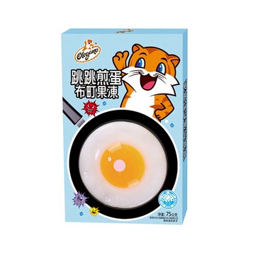 歐拉歌夢跳跳煎蛋布町果凍75g