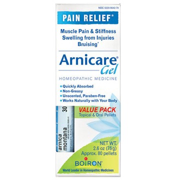 Arnica Gel & Blue Tube Value Pack 2.6 oz by Boiron