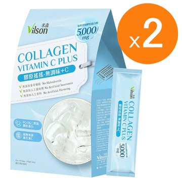 [COSCO代購6] W156083 米森 膠原搖搖 無調味+C 5.5公克 X 38包 2組