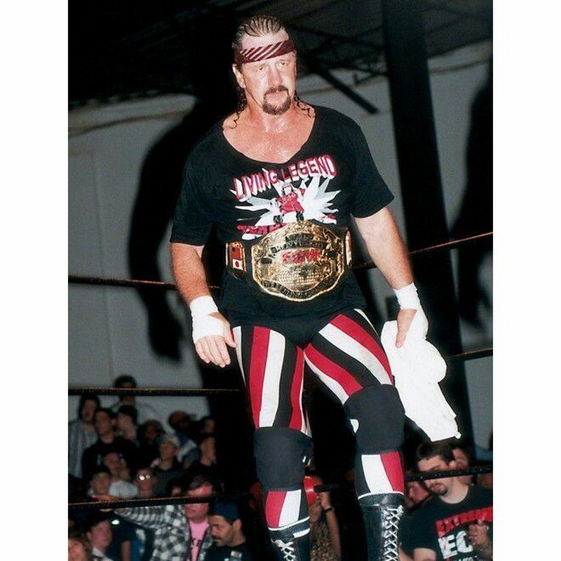ファンクス ラッキーコイン　テリーファンク　ドリーファンクJr  ピンズ テリー・ファンク Tシャツ「Terry Funk Hardcore Legend Tシャツ