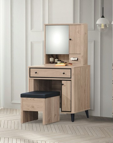 【歐風別館】艾維2.7尺鏡台【基隆至台中免運費】