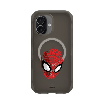 iPhone 17 AirX 本質黑 - 迪士尼-漫威 Marvel - 蜘蛛人-文字設計