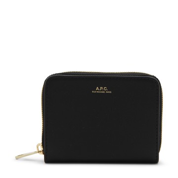 A.p.c. - Black Leather Wallet