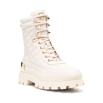 MICHAEL KORS ROWAN LACE UP BOOTIE 米白色女款鞋子