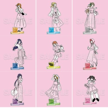 【RE】(免訂金) 預購26年10月 角川 Love Live! μ's 穿上季節去散步 角色壓克力立牌