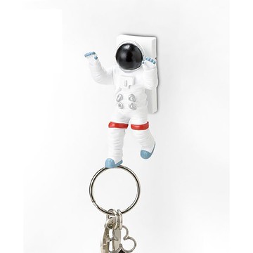 日本Magnets可愛太空人手張開漫步磁吸式鑰匙懸掛收納座