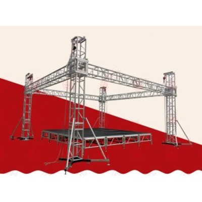 ステージ 3x5m 折りたたみ アルミ ステージセット 軽量 組立 朝礼台