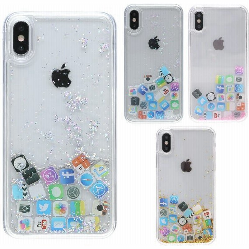 Iphonese2 ケース 韓国 アプリ グリッター ラメ 個性的 面白い クリア おしゃれ Iphone7 Iphone8 Iphonex Iphonexs Iphonexr Xsmax 通販 Lineポイント最大get Lineショッピング