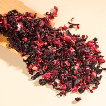 【台灣現貨 隔日到貨】朗姆覆盆子水果茶 草莓藍莓玫瑰組合茶 覆盆子茶包 沖泡花果茶 水果茶 果乾茶