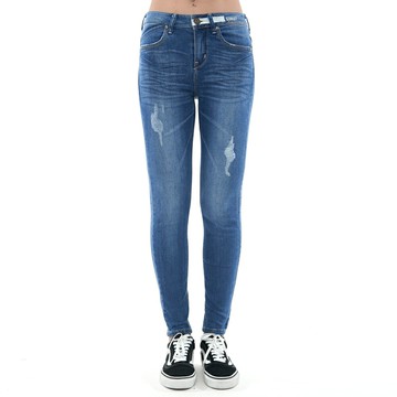 女裝 潮流牛仔錐形褲-石洗綠 (947278) 【5th STREET】【APP下單享4%回饋】 聖誕禮物券 最高折700