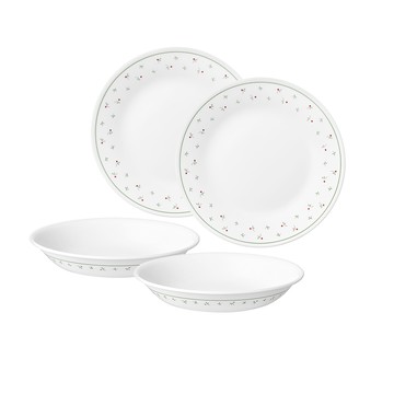 Corelle Brands 莓好時光4件式6吋餐盤組-D05