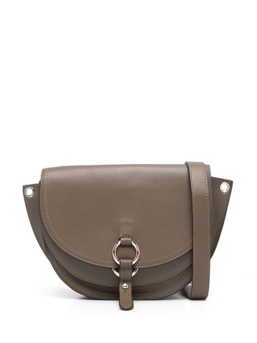 Tila March - Gigi Messenger crossbody bag - women - Calf Leather/Cotton - One Size - Green