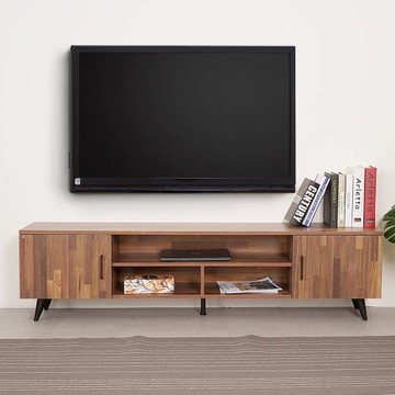 【Homelike】 喜家居160cm二門電視櫃(2色可選)(2136)