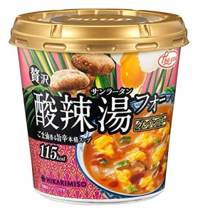 ひかり味噌 Phoyou贅沢酸辣湯フォーカップ 1食×6個