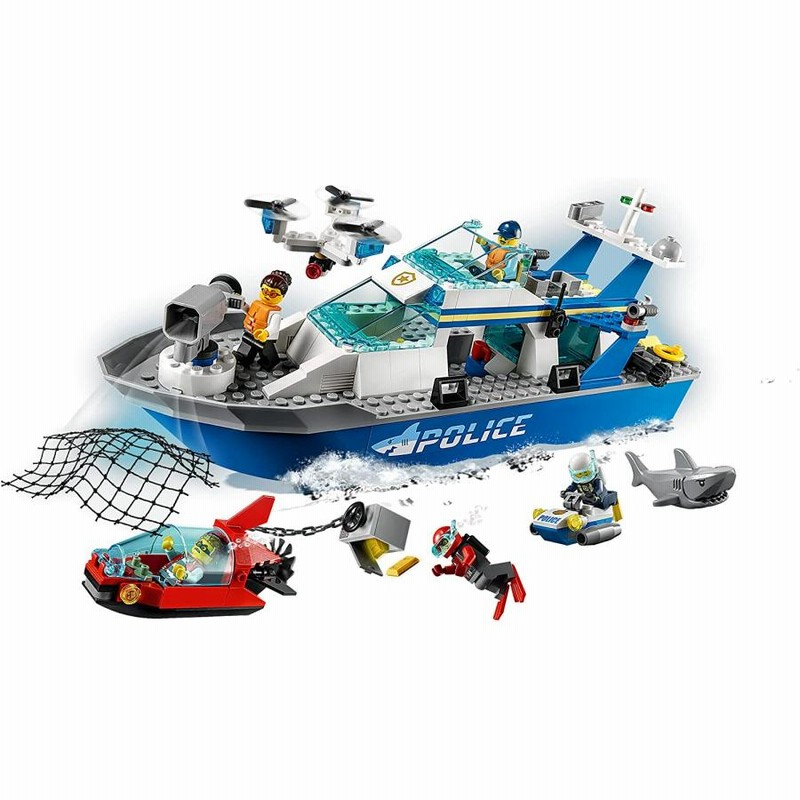 レゴ LEGO シティ ポリスパトロールボート 60277 おもちゃ